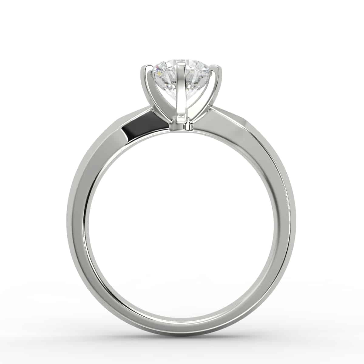 Solitaire Mount In K Gold The Jewelry Exchange Direct Diamond