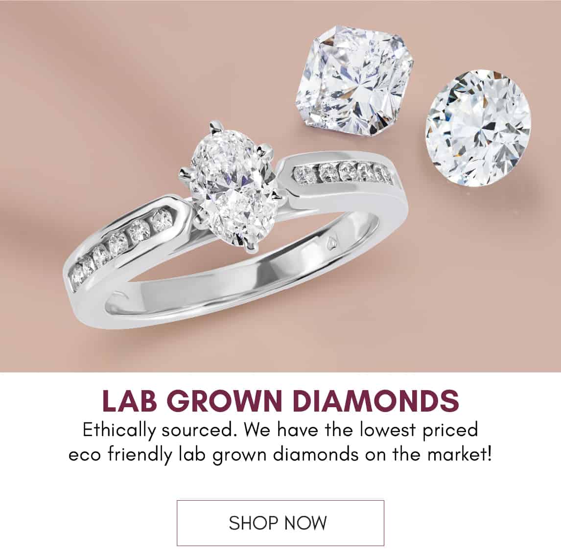0.59 ct Pink Diamond Ring | Wabby's Jewels & Gems
