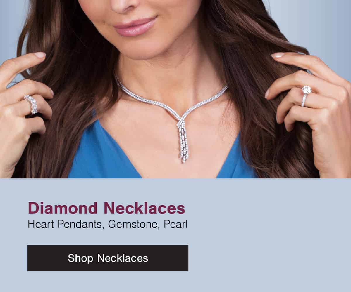 diamond necklaces & pendants