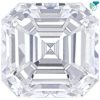 0.89 Carat Asscher Non-Graded Lab Grown Diamond