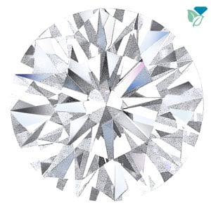 1.29 Carat Round EGL Lab Grown Diamond