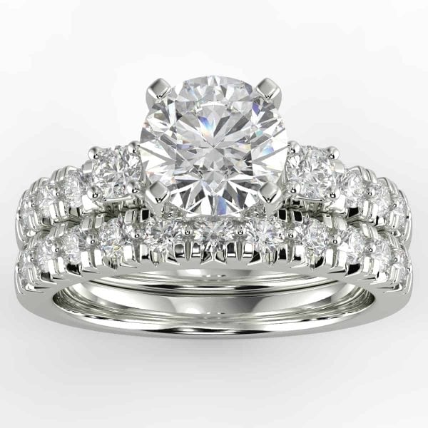 3/4 Carat Diamond Bridal Semi-Mount Set