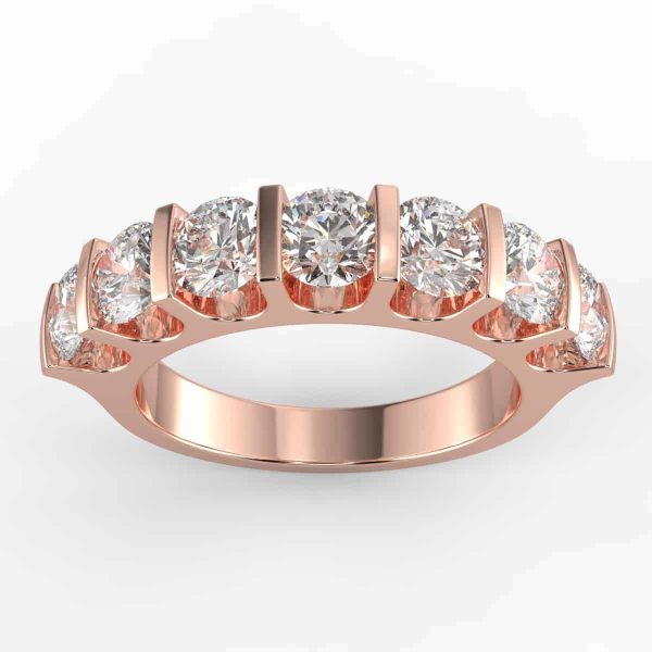 1 3/8 Carat Diamond Anniversary Ring in your choice of metal.