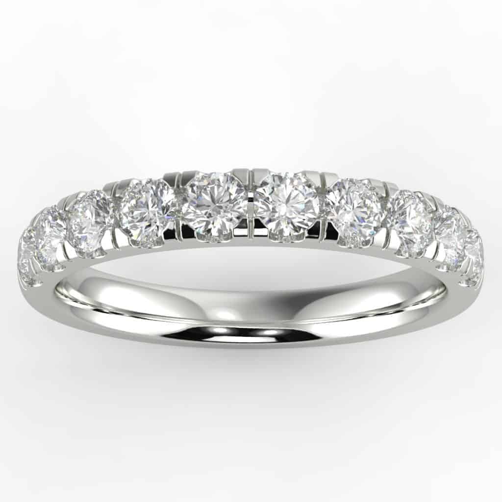 10-Stone Diamond Anniversary Ring
