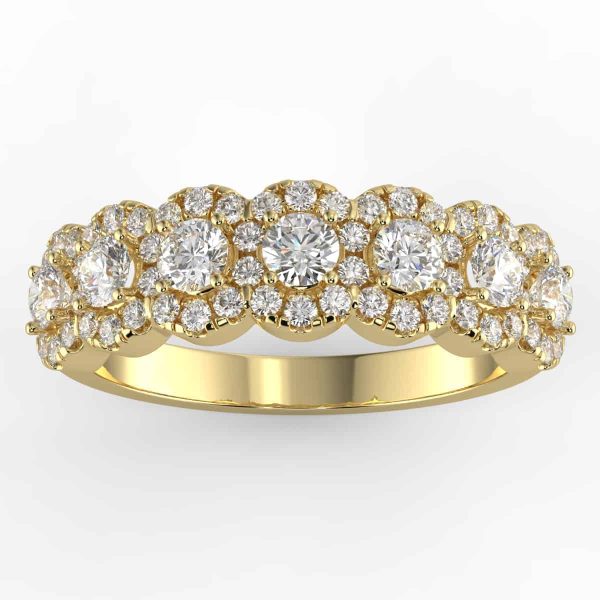 3/4 Carat Diamond Anniversary Ring in your choice of metal.