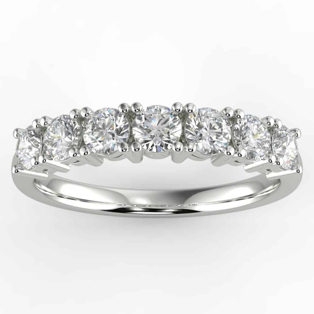 1 1/2 Carat Diamond Anniversary Ring in your choice of metal.
