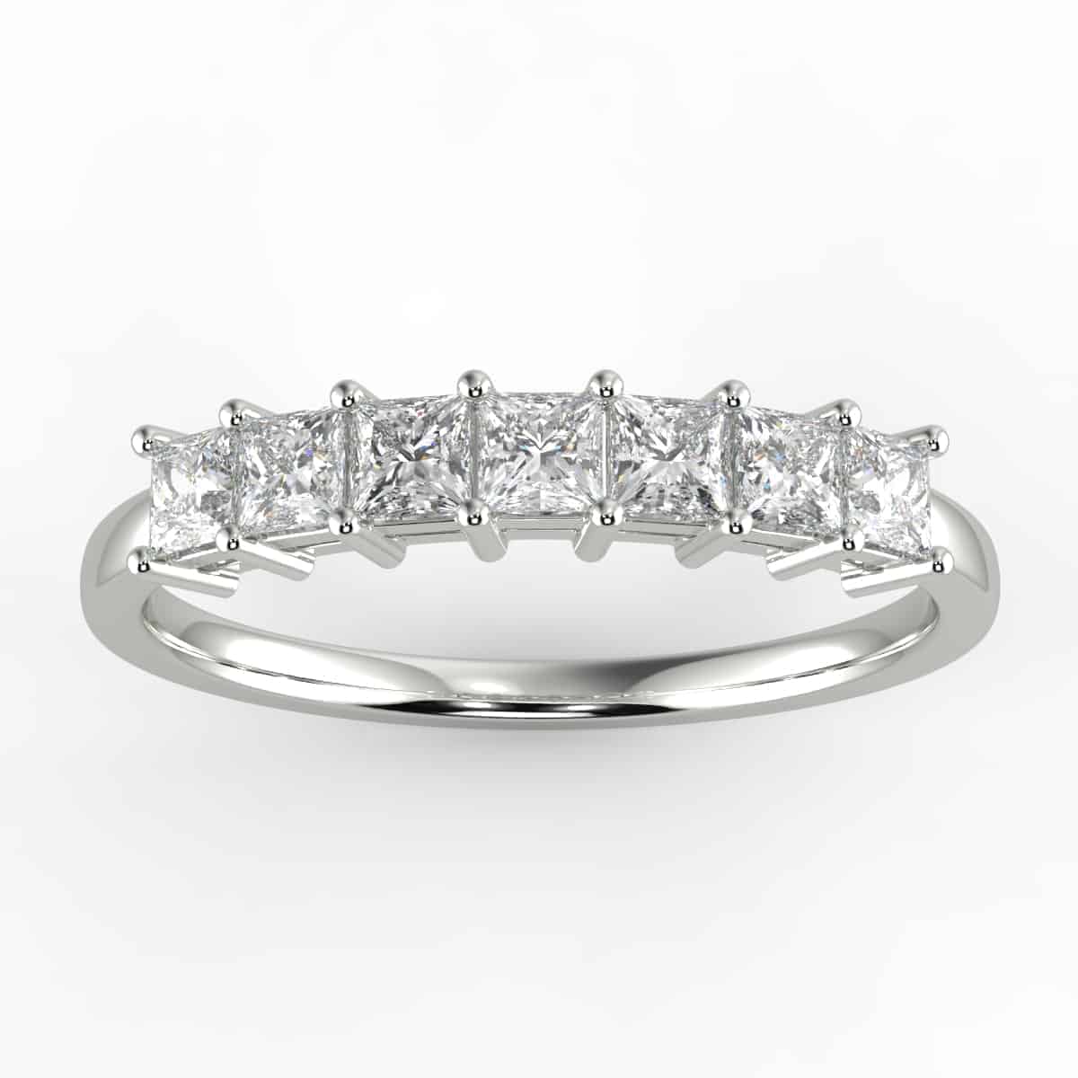 Princess Cut Diamond Solitaire Ring | 1.00 Ct G VS2 GIA – Kingofjewelry.com