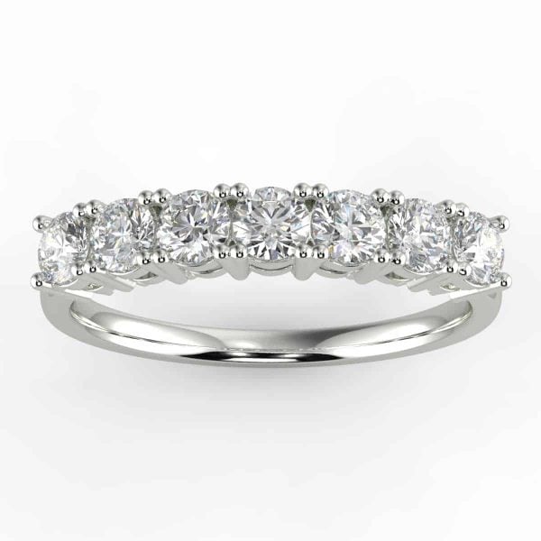 2 Carat Diamond Anniversary Ring in your choice of metal.