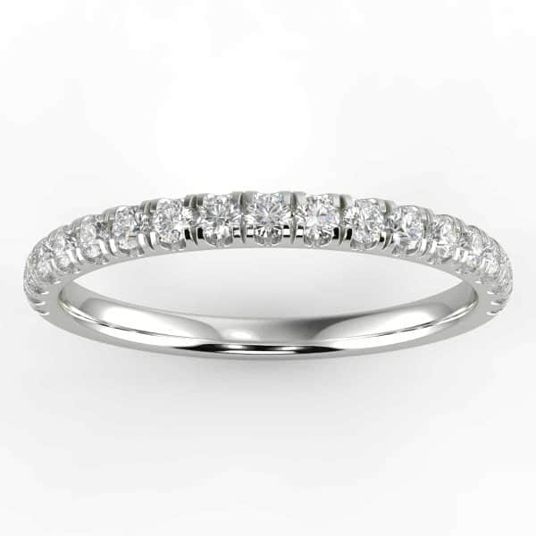 1/4 Carat Diamond Anniversary Ring in your choice of metal.