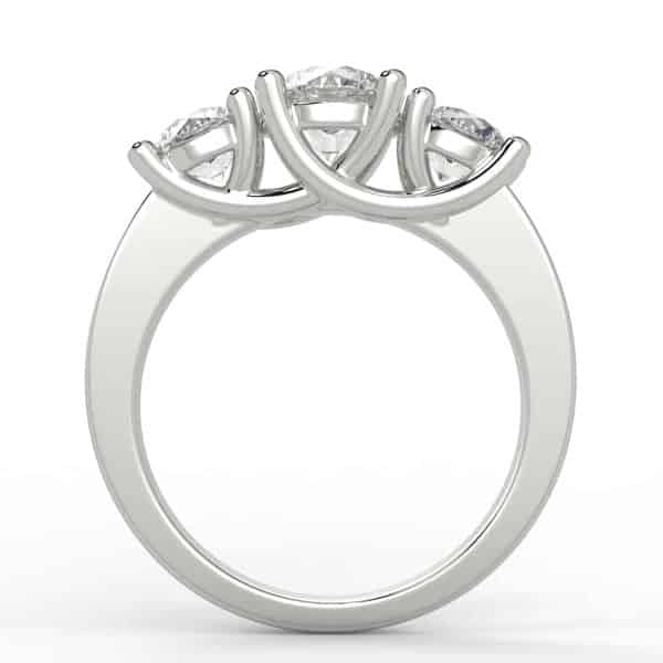 2ct Diamond 3-Stone Ring in 10K Gold $2490