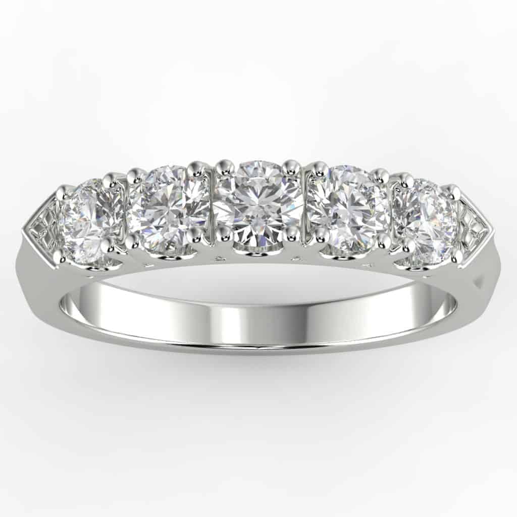 1/2 ct Diamond Anniversary Ring in 10K