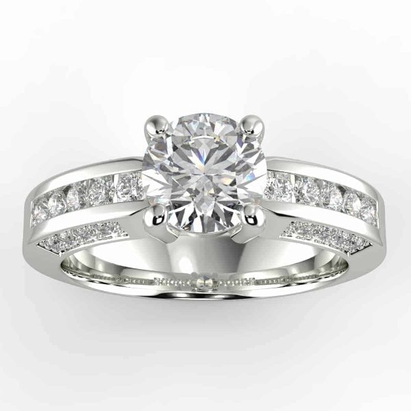 1 1/2ct Certified Diamond Ring *With Center Diamond*