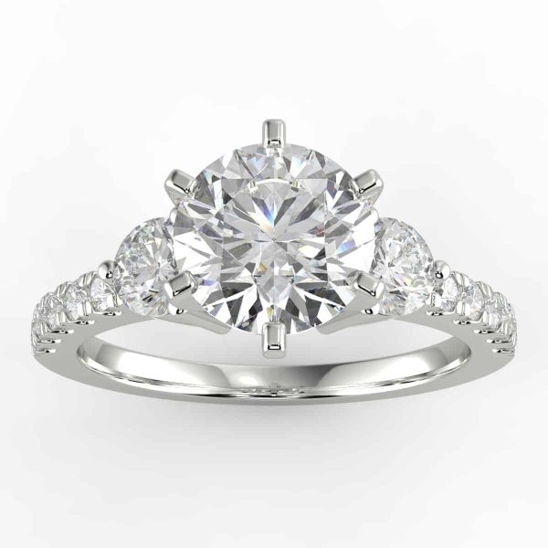 Samantha Diamond Engagement Ring -18K Yellow Gold, Solitaire, 1 Carat, –  Best Brilliance