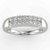 1/2 Carat Diamond Anniversary Ring in your choice of metal.
