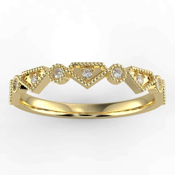 Stackable Diamond Anniversary Ring $199