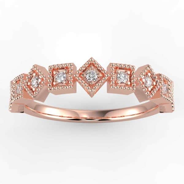 Stackable Diamond Anniversary Ring