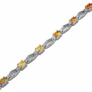 8 1/2 Carat Sapphire Birthstone Bracelet