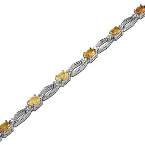 Sapphire & Diamond Bracelet (8 1/2 Ct)