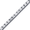 10 7/8 Carat Diamond Prong Set Bracelet Set