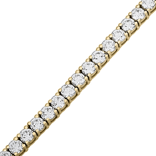 5 1/2ct Tennis Bracelets 10K Gold