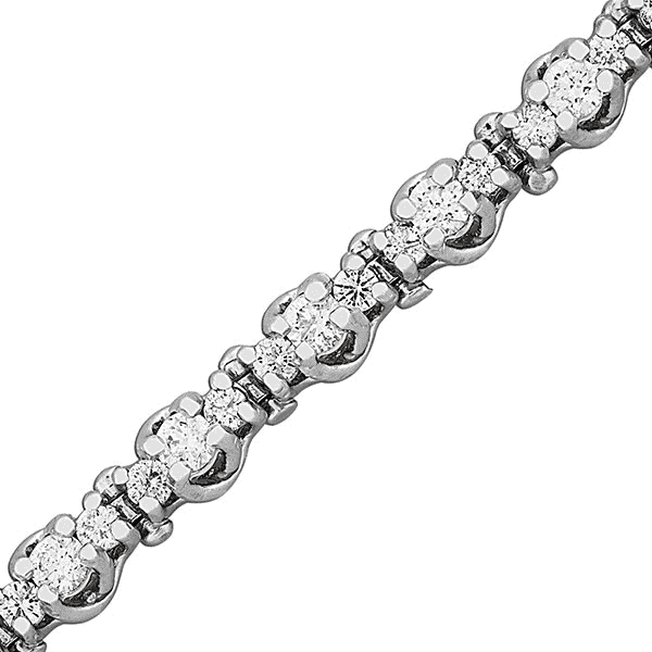 3-Stone Diamond Bracelet (3 1/4 ct)