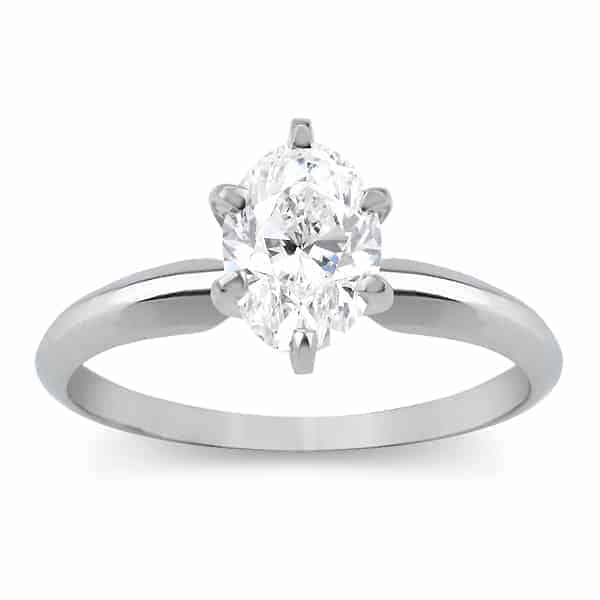 1/2ct Natural Diamond Solitaire Ring