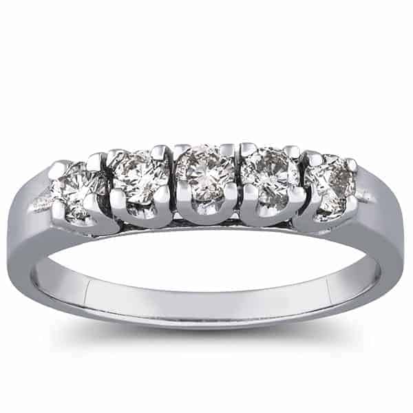 1/3 Carat Diamond Anniversary Ring