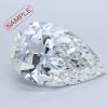 1.52 carat  Pear D SI2 Natural Diamond