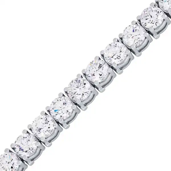 26 Carat Lab Grown Diamond Tennis Bracelet