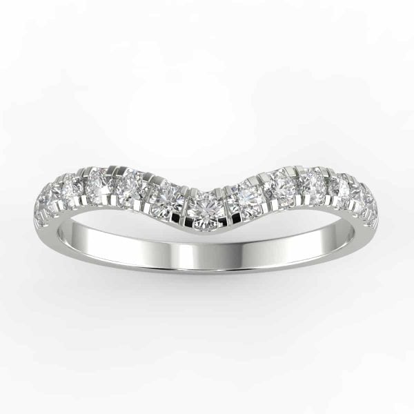 Real 14k White Gold Genuine Diamond Solitaire Enhancer Ring Guard Wome –  Globalwatches10
