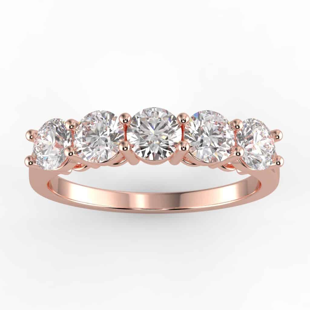 1ct Diamond Anniversary Ring