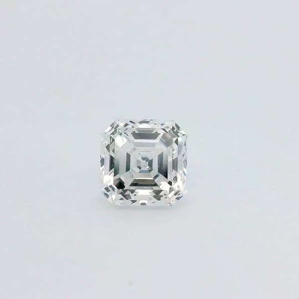 0.57 Carat Asscher EGL Natural Diamond E-SI2 GOOD symmetry, GOOD polish.