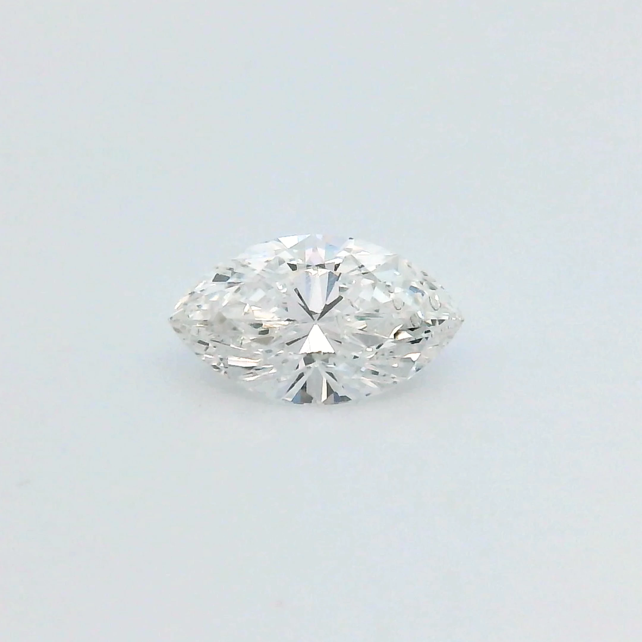 0.53 Carat Marquise EGL Natural Diamond Good symmetry, Very Good polish.