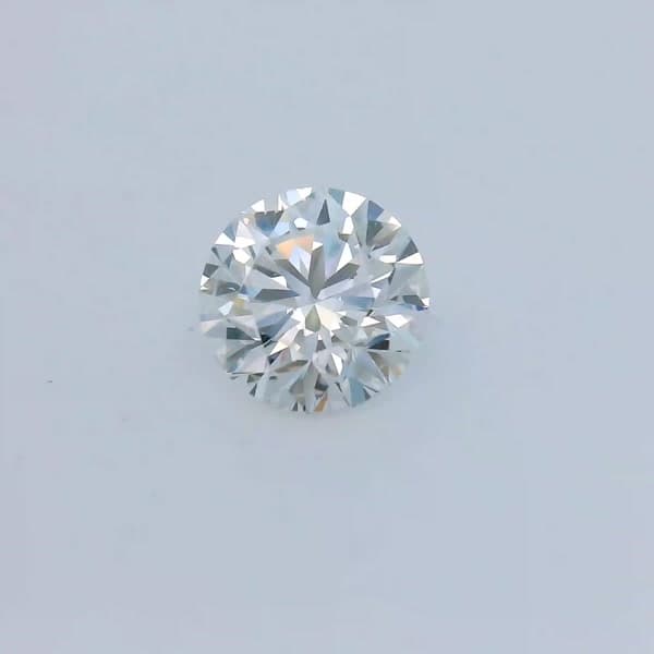 0.71 Carat Round EGL Natural Diamond F-SI2 Very Good symmetry, Very Good polish.