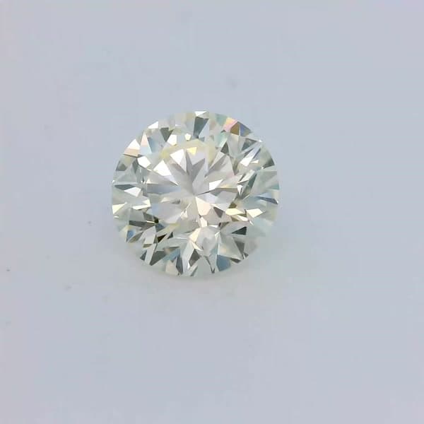 0.9 Carat Round EGL Natural Diamond Q-vs1 Very Good symmetry, Excellent polish.