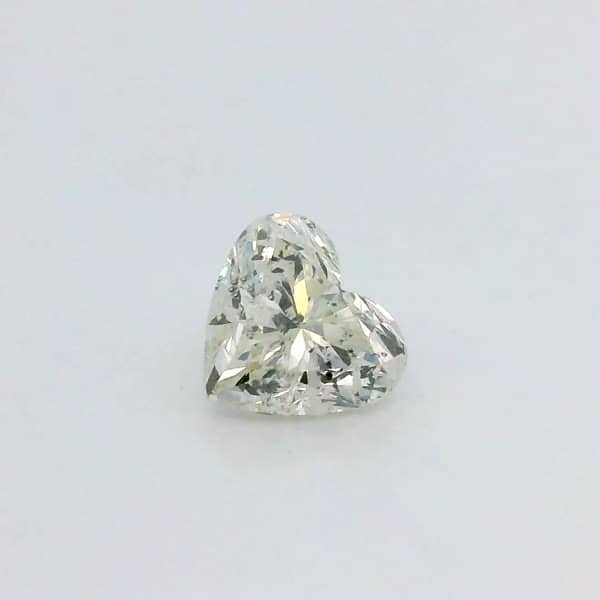 0.53 Carat Heart Non-Graded Natural Diamond