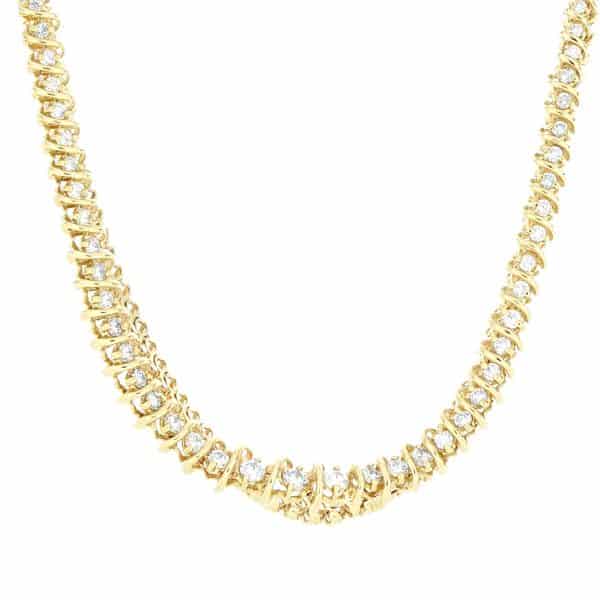 6 Carat Lab Grown Diamond Necklace