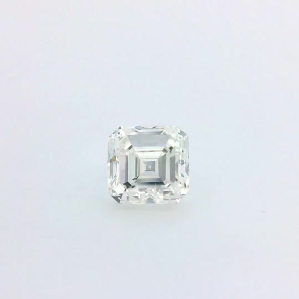1 Carat Asscher EGL Natural Diamond H-SI1 GOOD symmetry, VERY GOOD polish.