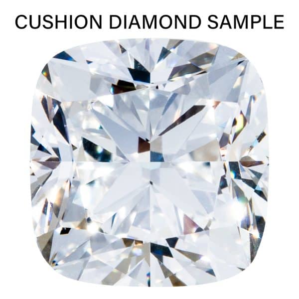 0.91 Carat Cushion GIA Natural Diamond