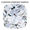 0.54 Carat Cushion GIA Natural Diamond