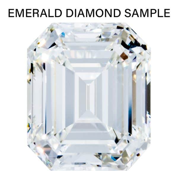 0.51 Carat Emerald Non-Graded Natural Diamond