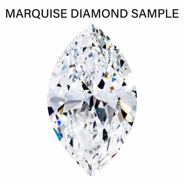 0.98 Carat Marquise Non-Graded Natural Diamond