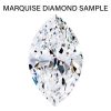 0.98 Carat Marquise Non-Graded Natural Diamond