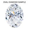 0.9 Carat Oval GIA Natural Diamond