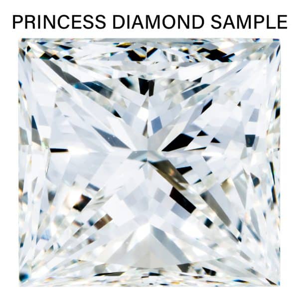 1.51 Carat Princess GIA Natural Diamond