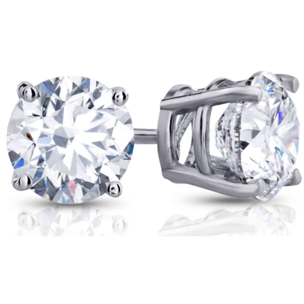 Stasia diamond stud earring