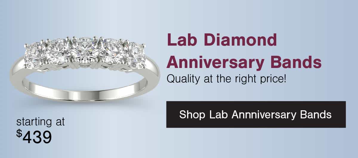 Lab Grown Anniversary Bands