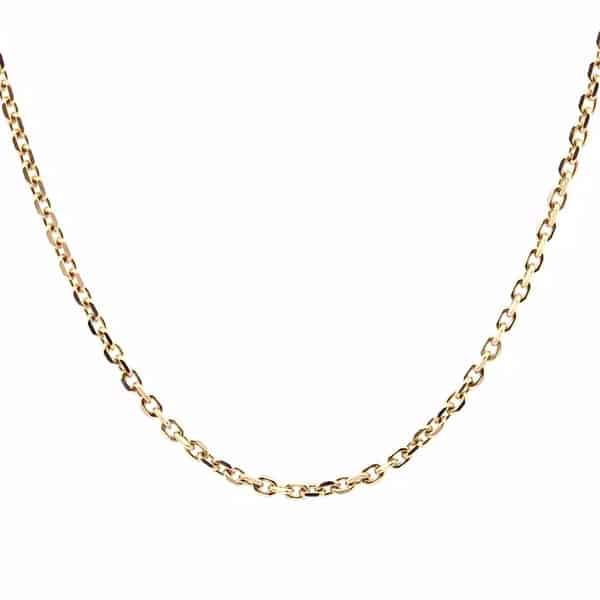Men's Cable Chain in 14K Gold