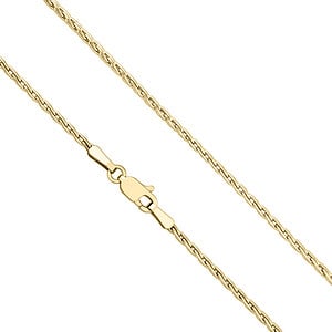 Wheat Chain in 14K Gold - The Jewelry Exchange