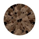 Round Brown Diamond